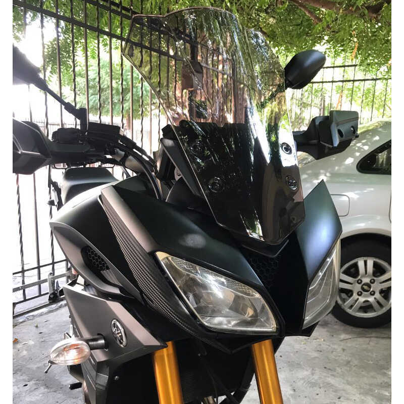 [adamlisashop] ~ Windscreen For 2015 2016 2017 Yamaha Tracer MT-09 MT09 FJ-09 FJ09 MT FJ 09 Wind Sc