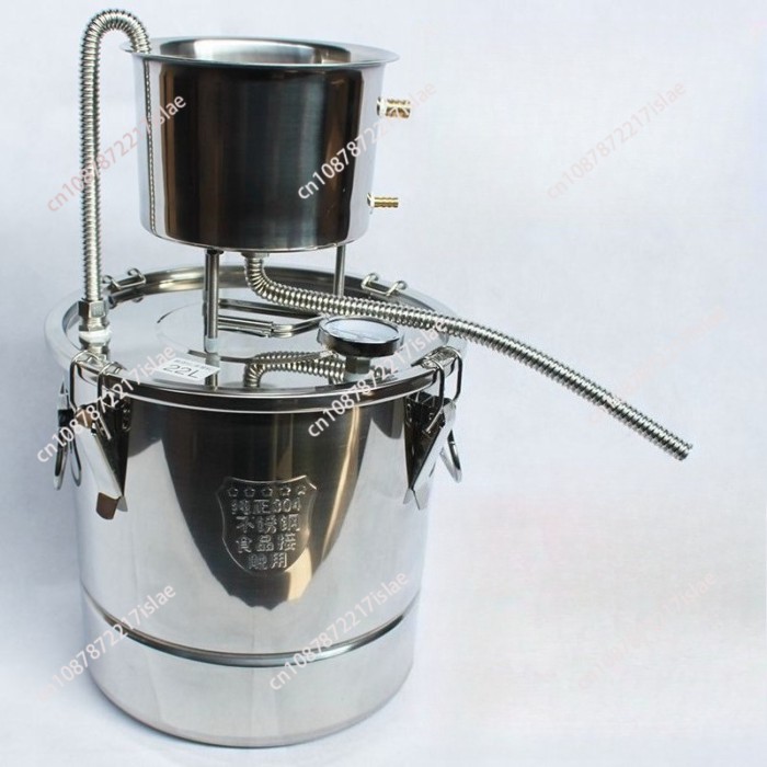 Household hydrosol still, small hydrosol still, stainless steelhydrosol still