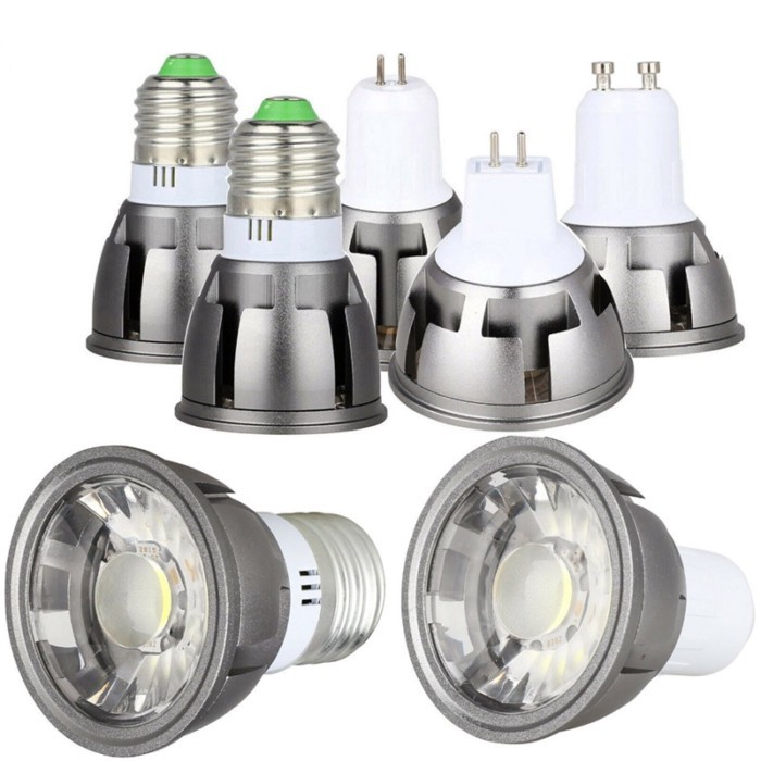 6Pcs GU5.3 GU10 12V110V220V LED Spotlight Bulb MR16 Low Pressure 3W 5W 7W 12W Light 30 Degrees Stud