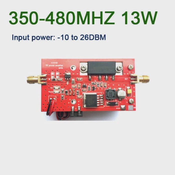 433MHZ UHF RF Radio Power Amplifier DMR 350-480MHZ Digital Radio Station U Segment Data Transmissio