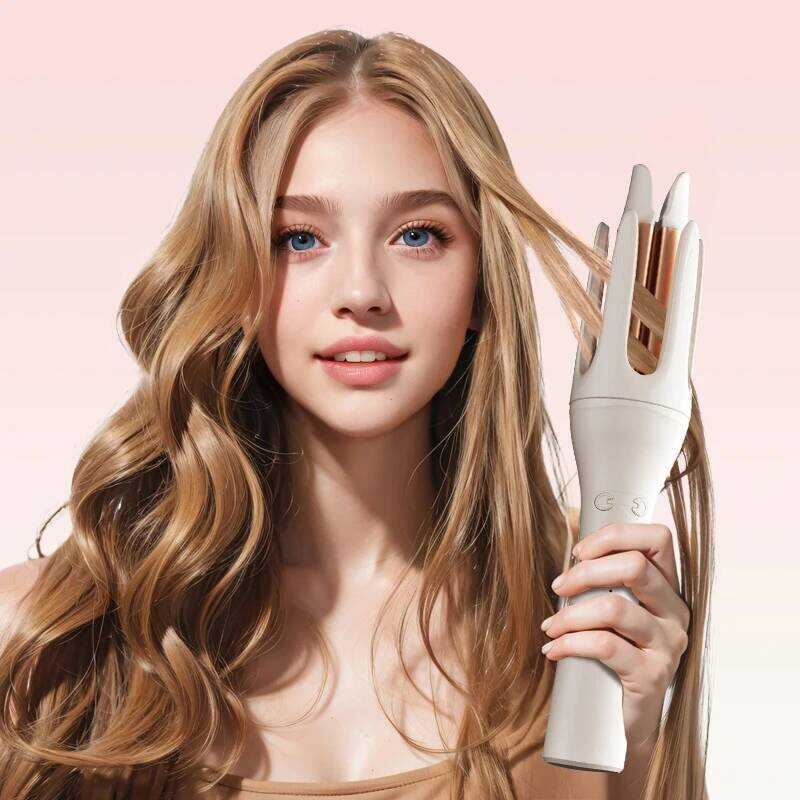 XUMTOM อัตโนมัติ Curler 32 มม.หมุนอัตโนมัติเซรามิค Roller Professional Iron Curling Wand ผม Waver