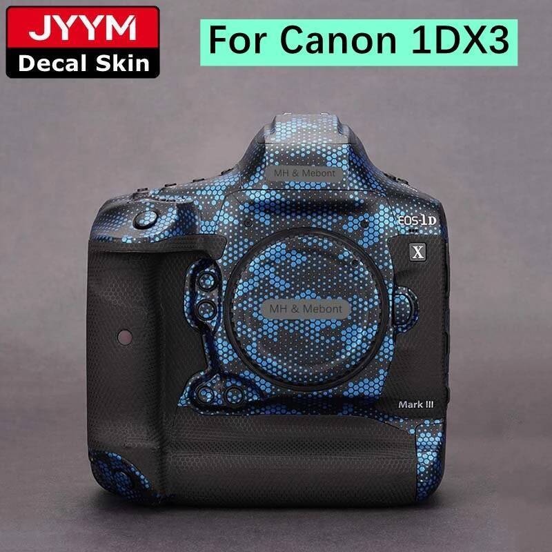 1DX III 1DX3 Decal ผิวไวนิลห่อฟิล์มกล้องสติกเกอร์ป้องกันสําหรับ Canon EOS 1D X Mark III 1DXM3 1DXIII