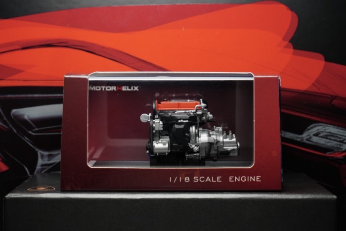 MOTORHEIX118Evolution 4G63T โมเดลเรซิ่นเครื่องยนต์