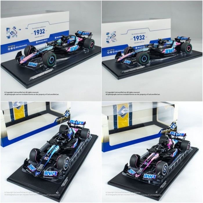 Solido/Solido 1: 18 Alpha ALPINE A524 F1 Formula One Alloy Model