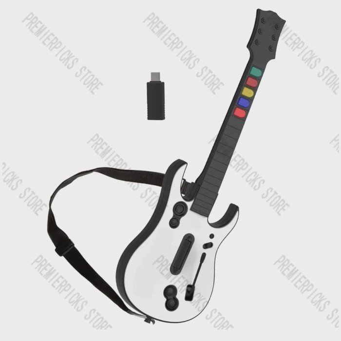 Guitar Hero Game Wireless Gaming Controller   Rock band 2.4 G Remote  Handle Console Gamepad 5Key F