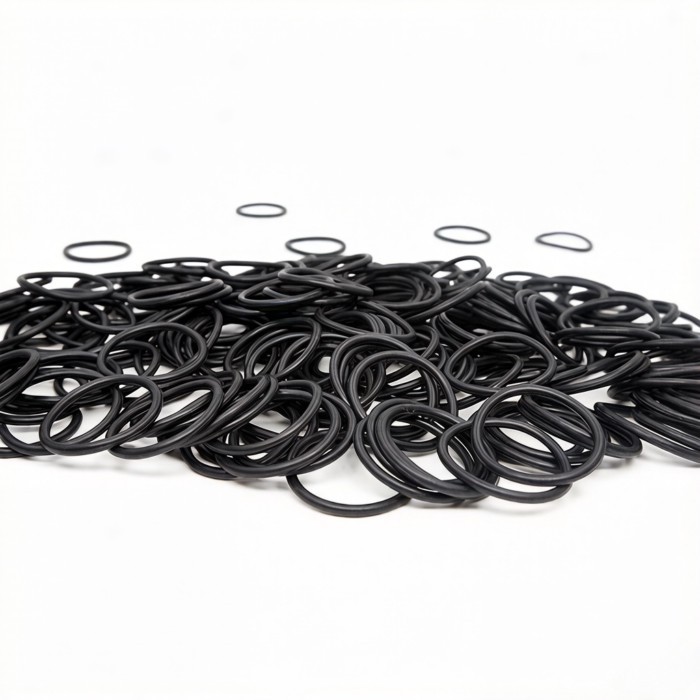 1000pcs NBR O-Ring Seal, 2.4mm Cross Section, 1.2-30.2mm ID, Oil/High Temp/Wear Resistant Rubber Ga