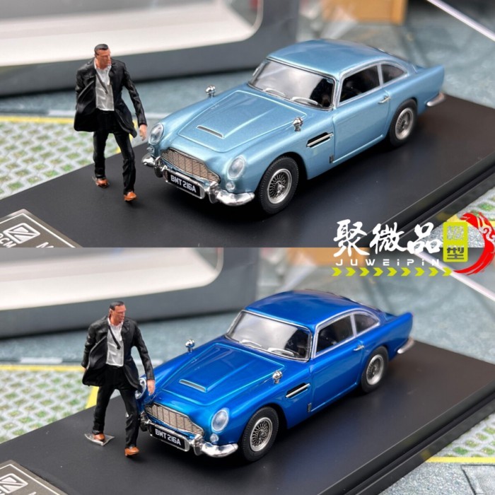 พร้อมส่ง DCM 1: 64 Aston Martin Aston Martin DB5 Doll Alloy Car Model