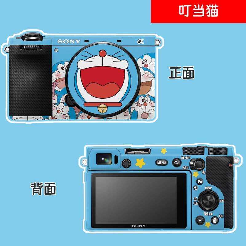 เหมาะสําหรับ Sony A67 Body Film A67 สติกเกอร์กล้อง Tinkerbell Cat ฟิล์มป้องกัน 3M