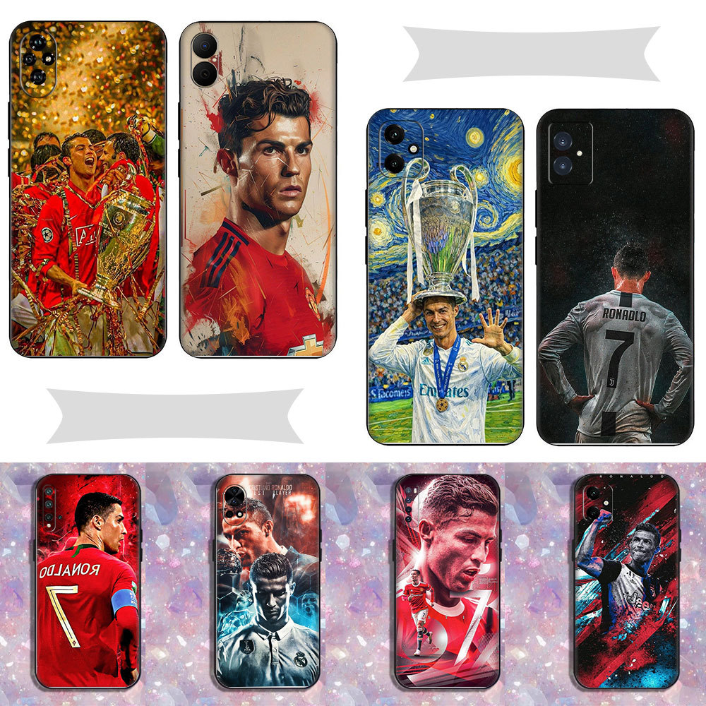 Top scorer Cristiano Ronaldo CR7 ^FC1 สําหรับ Huawei P10 Lite P20 Pro P30 Y5P Y6P Y7A Y8P ความเข้ากั