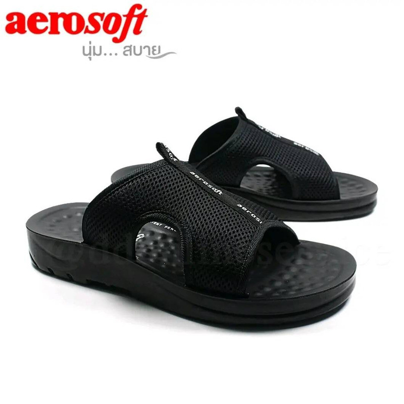 Aerosoft ของแท้100%รุ่น5103/4141 รองเท้าสุขภาพ รองเท้าแตะพื้นpu ไซส์38-46 3F0