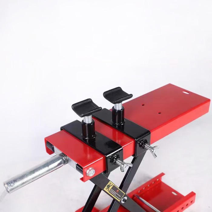 500Kg Motorcycle Lift Table Jack Crane Motorcycle Repair Station Center Scissor Lift Workshop Work