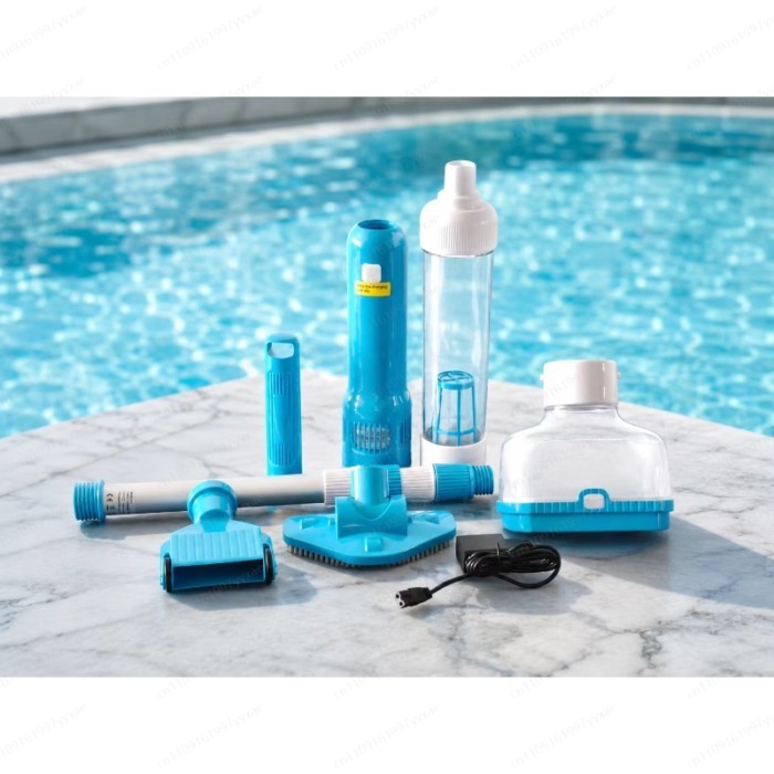 Wireless handheld pool vacuum cleaner, portable pool vacuum cleaner, pool jet vacuum cleaner