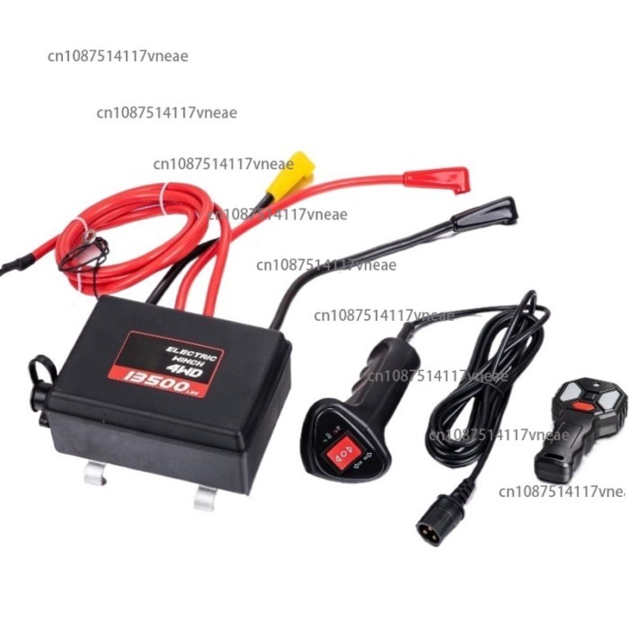 Winch Control Box with Wireless Remote Control Controller Relay Winch Accessories 12000lbs Wire Con