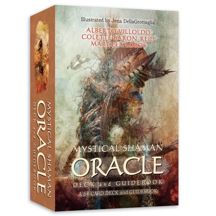 การ์ด Mystery SHAMAN ORACLE MYSTICAL SHAMAN ORACLE พร้อมการ์ดคู่มือคําแนะนําการ์ดเกมกระดานการ์ด