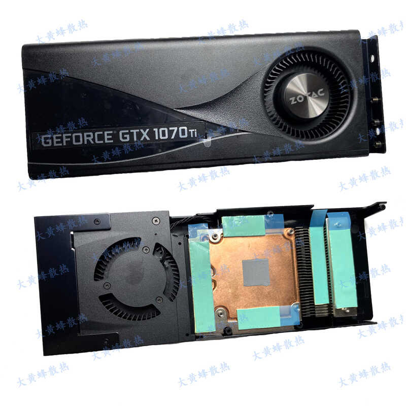 ZOTAC/ZOTAC รุ่นสาธารณะ GTX1070ti 8GB Bulk Turbo กราฟิกการ์ดหม้อน้ํา