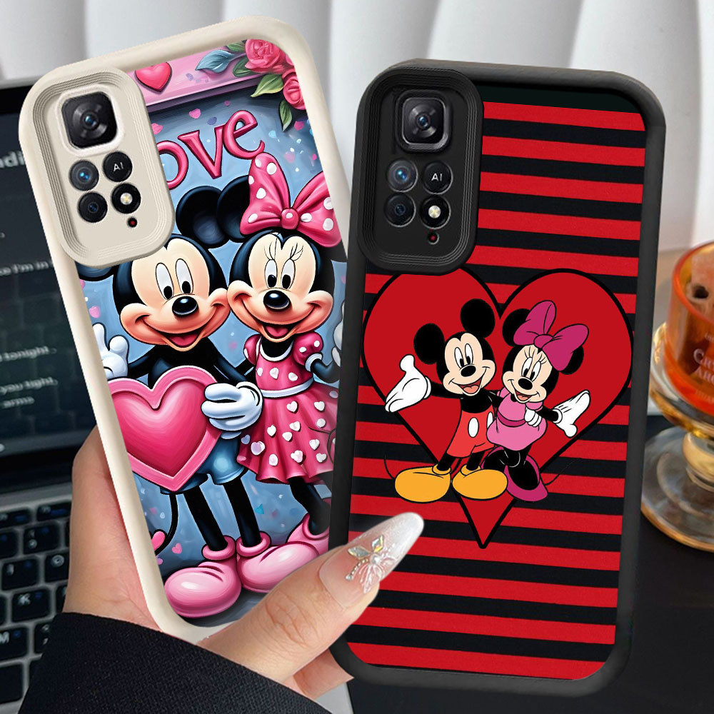 เคสป้องกันสําหรับ Xiaomi Redmi หมายเหตุ SE 11 11S 11T Pro 5G กรณี NR15 Mickey Mouse