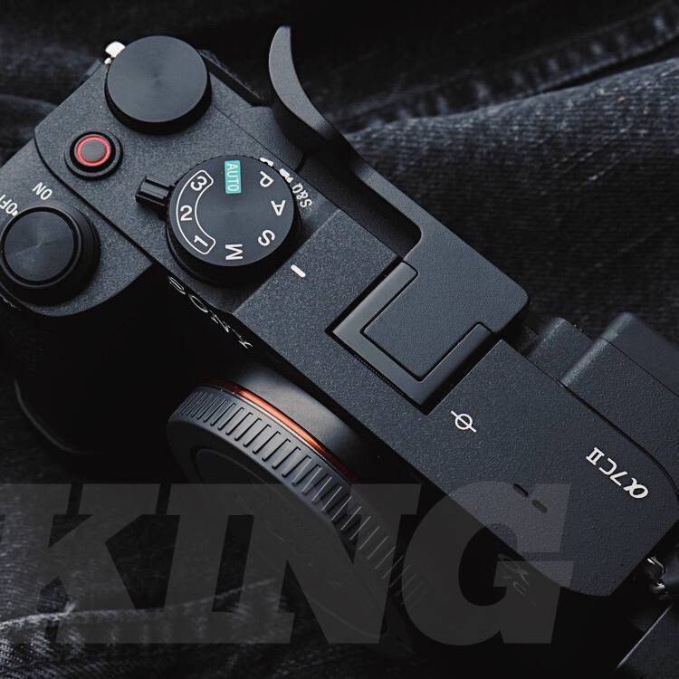 [The kings]Sony A7CII Grip Standard Version A7CR A7c ตัวป้องกันรองเท้าร้อนอเนกประสงค์รุ่นแรก
