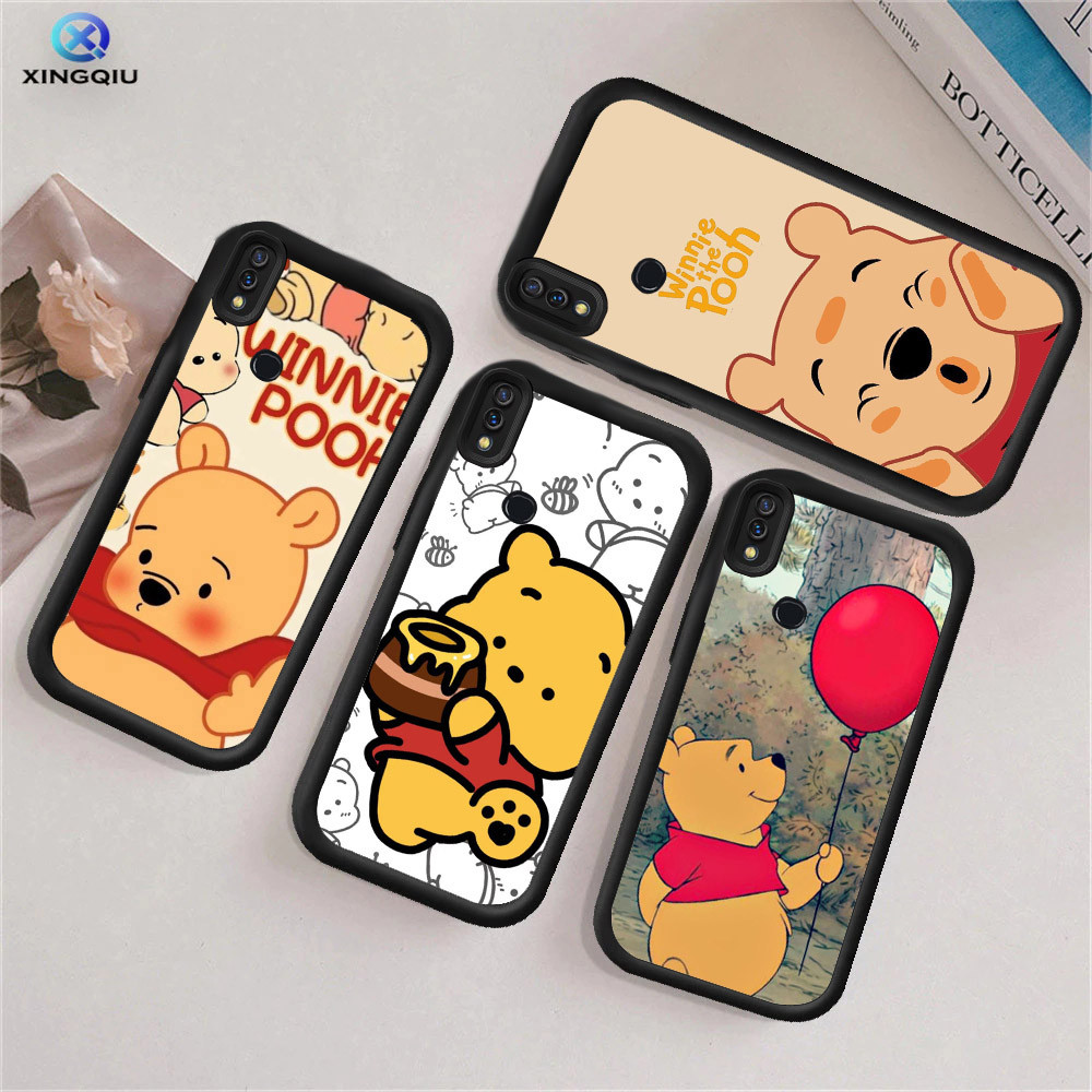 RK85 Winnie the Pooh Hp ชุบปลอกสําหรับ Samsung A06 FE A05 A16 F04 A03 A15 A25 M15 A34 A24 A14 S25 A0