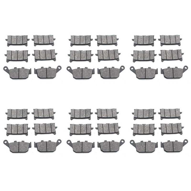 C 6X Motorcycle Front And Rear Brake Pads For Xadv 750 X-Adv Adv750 2017-2021 Cbr650r Cb650r 201-20
