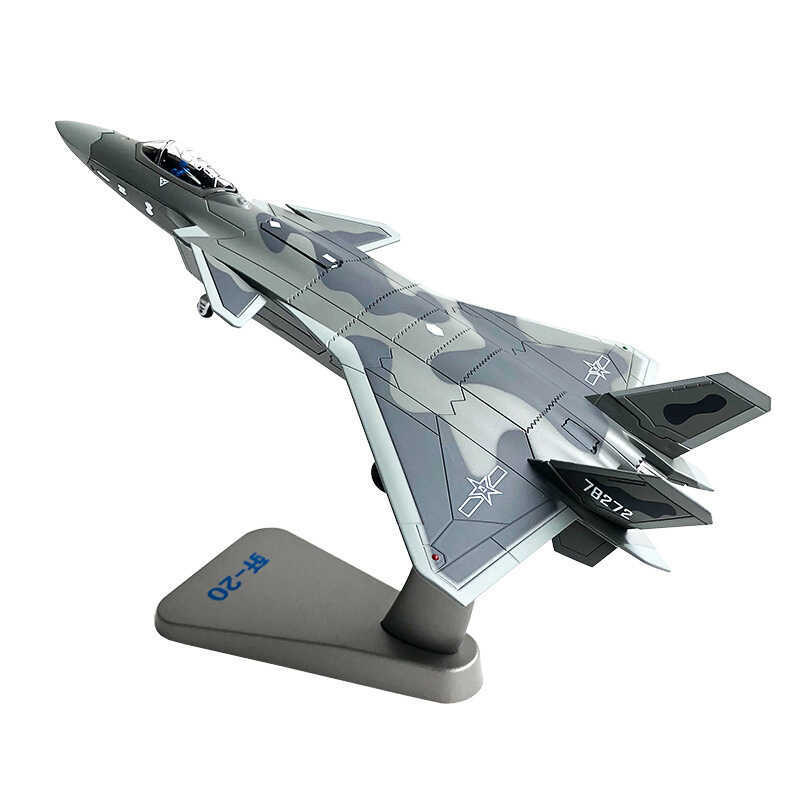 1: 72 J-20 รุ่น Collectors Edition Fighter โลหะผสมจําลอง J20 เครื่องบิน Fighter โลหะ