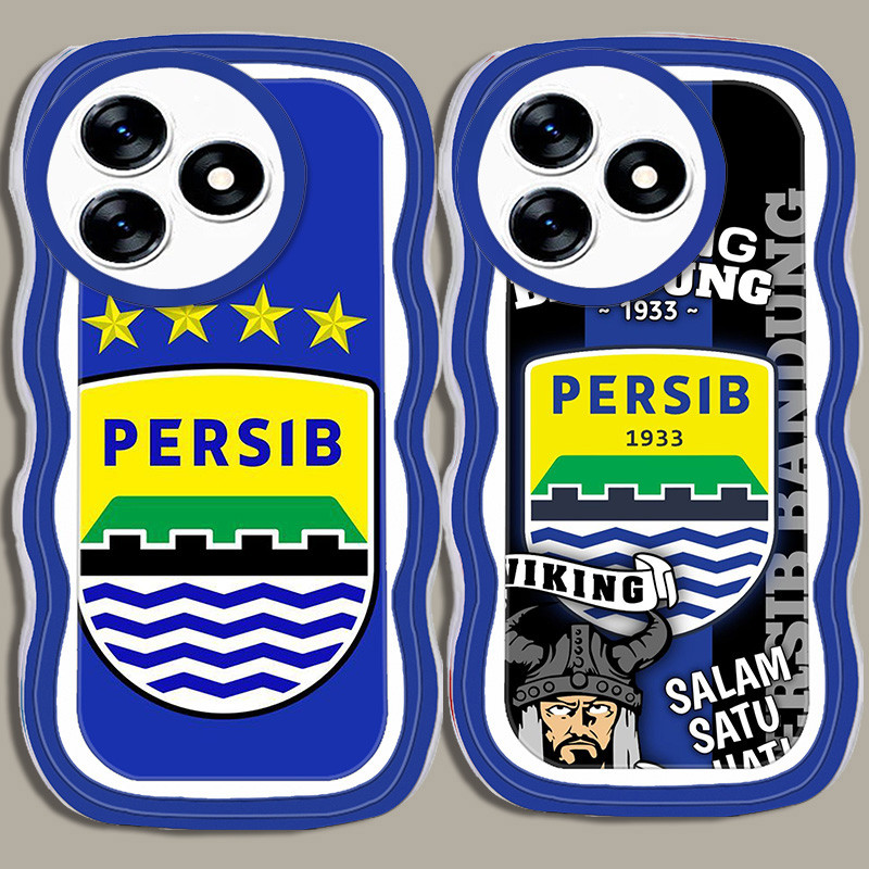 A-21 Persib TPU Casing สําหรับ Tecno Pova 6 5 Neo 2 7 Pro 5G เคสใส