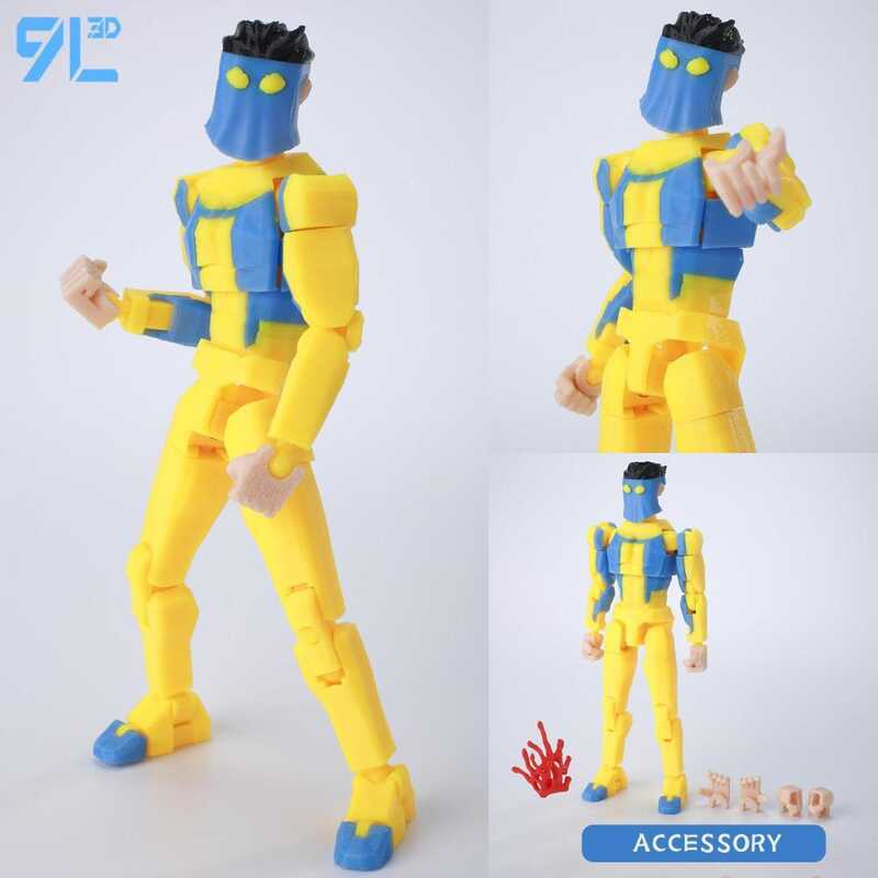 C 3D Print Movable Assembly-Free Fig