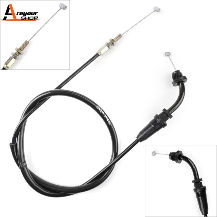 Motorcycle Throttle Cable for Suzuki 85-01 GN250 80-81 GS450E GS550L 58300-38302 GN 250 GS 450 E GS
