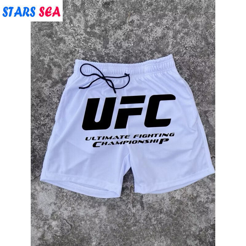 Ufc Gym Drifit Mesh Short Good For Gym,running,sport
 กางเกงขาสั้นตาข่าย