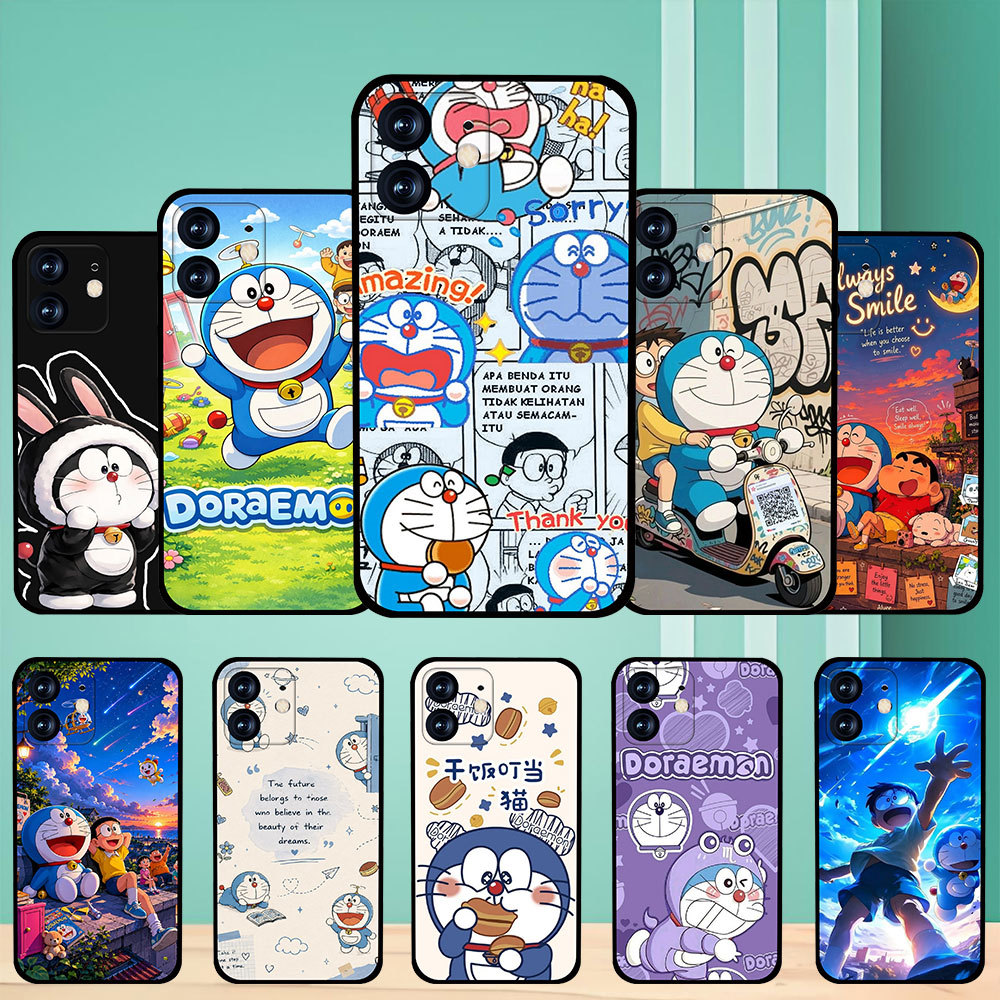เคสสําหรับiPhone 5 5s SE 6 6s 6Plus 6sPlus 7 8 SE 7Plus 8Plus SE 2020 3K32 Doraemon Carefully Crafte