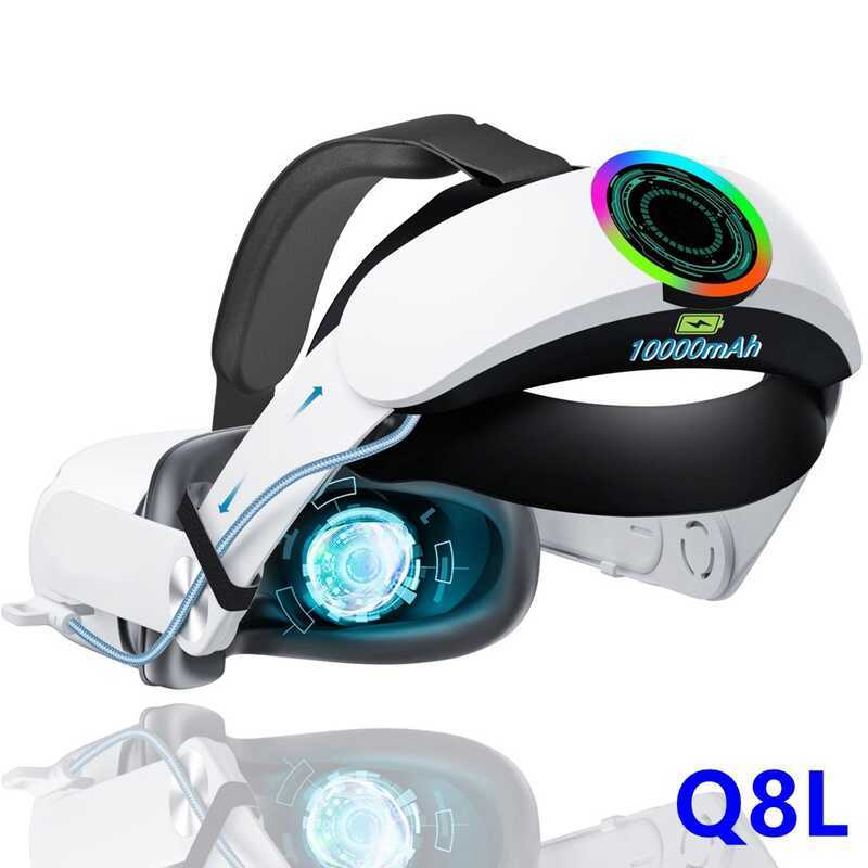 Oculus quest2 Head-Wearing VR อุปกรณ์เสริม 1mAh แบตเตอรี่ความจุขนาดใหญ่ Head-Wearing Meta Power Bank