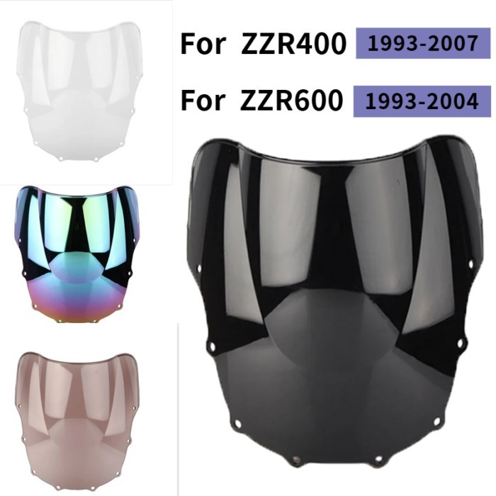 For Kawasaki ZZR400 ZZR 400 1993 - 2007 ZZR600  ZZR 600 1993-2004 Motorcycle Windscreen Windshield