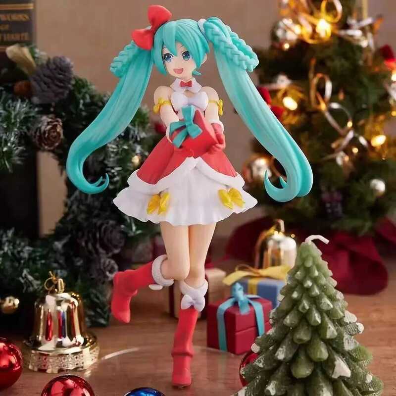 H Lid Edition Hatsune Miku Manga Statue Figs Collectible PVC Action Figure 14~25Cm