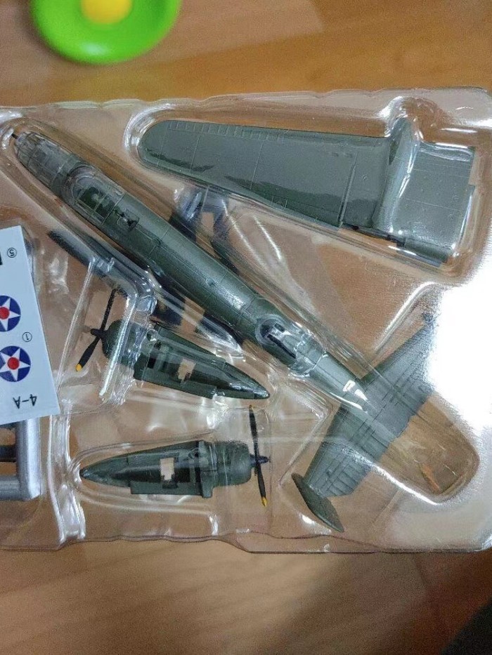 Ftoys Double Launcher 3 Series 1/144 Durrit Mitchell B25 Bomber JU88 เครื่องบินรุ่น