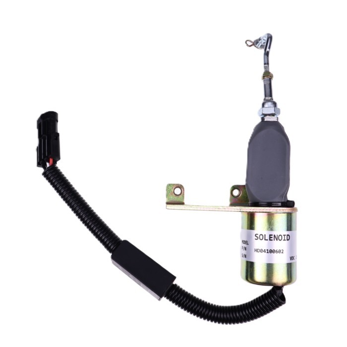 24V Fuel Shut-Off Solenoid Valve 4942879 5295567 5254169 For Cummins 6CT / 6BTA 6.7L 6CT8.3C 8.3L