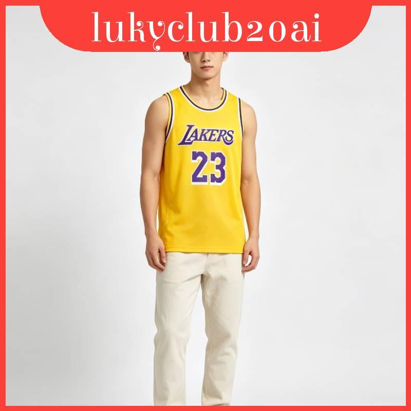 เสื้อบาสเก็ตบอล James Lebron พร้อมผ้านุ่มสําหรับวิ่งกีฬาและศาล