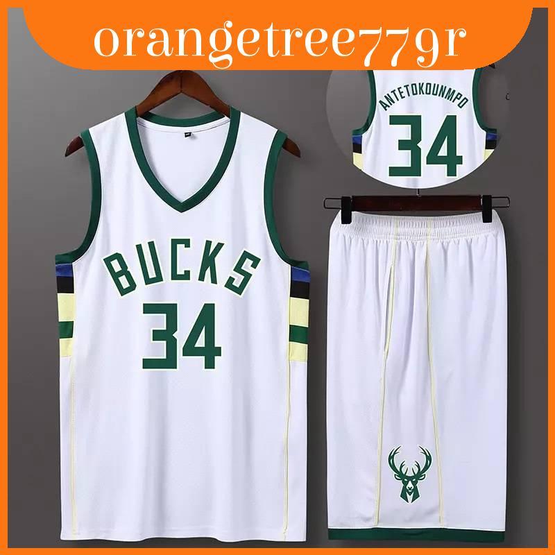Antetokounmpo บาสเกตบอล Giannis Jersey ชุดสําหรับชายฤดูร้อนกีฬาเครื่องแต่งกาย Quickdry วัสดุ Breatha