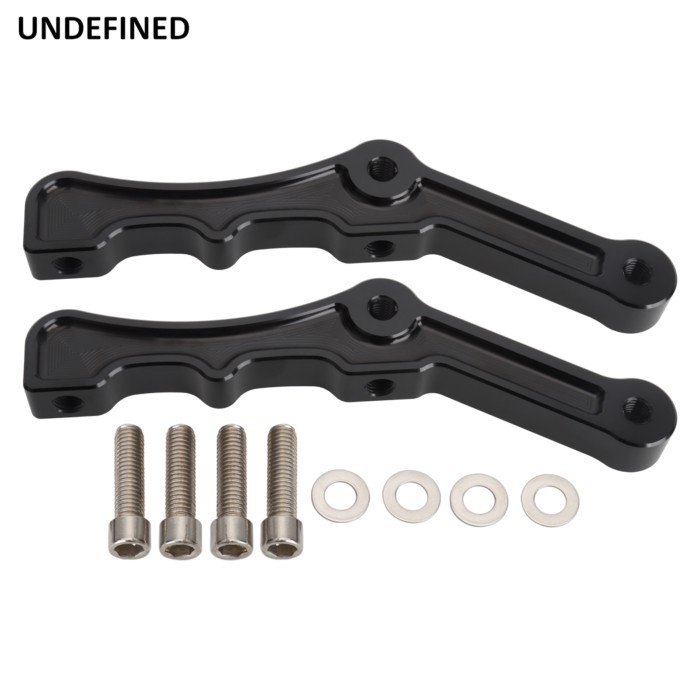 Upgrades Calipers Adapters Bracket 100mm for Harley Softail Dyna Sportster FXR Touring 1984-1999 11