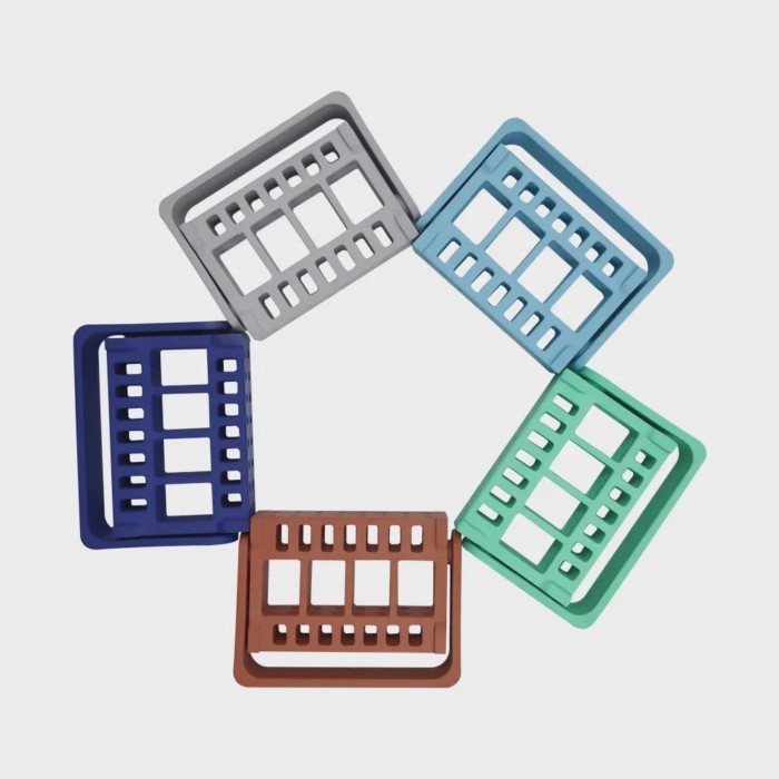 10pc Dental Endo Hand File Holder 16 Hole With Record Ruler Stand Tray For Endodontic K H R Files O