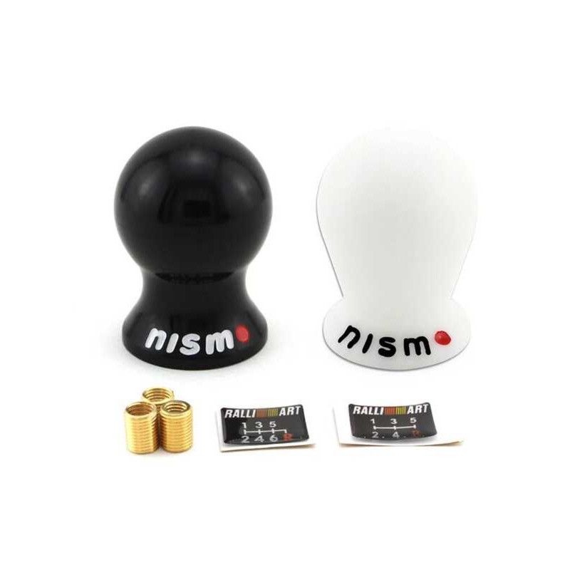 หัวเกียร์ NISMO เรซิ่น Wave Stick Head เหมาะสําหรับ Nissan Manual Gear/เกียร์อัตโนมัติหัวจับ wango2