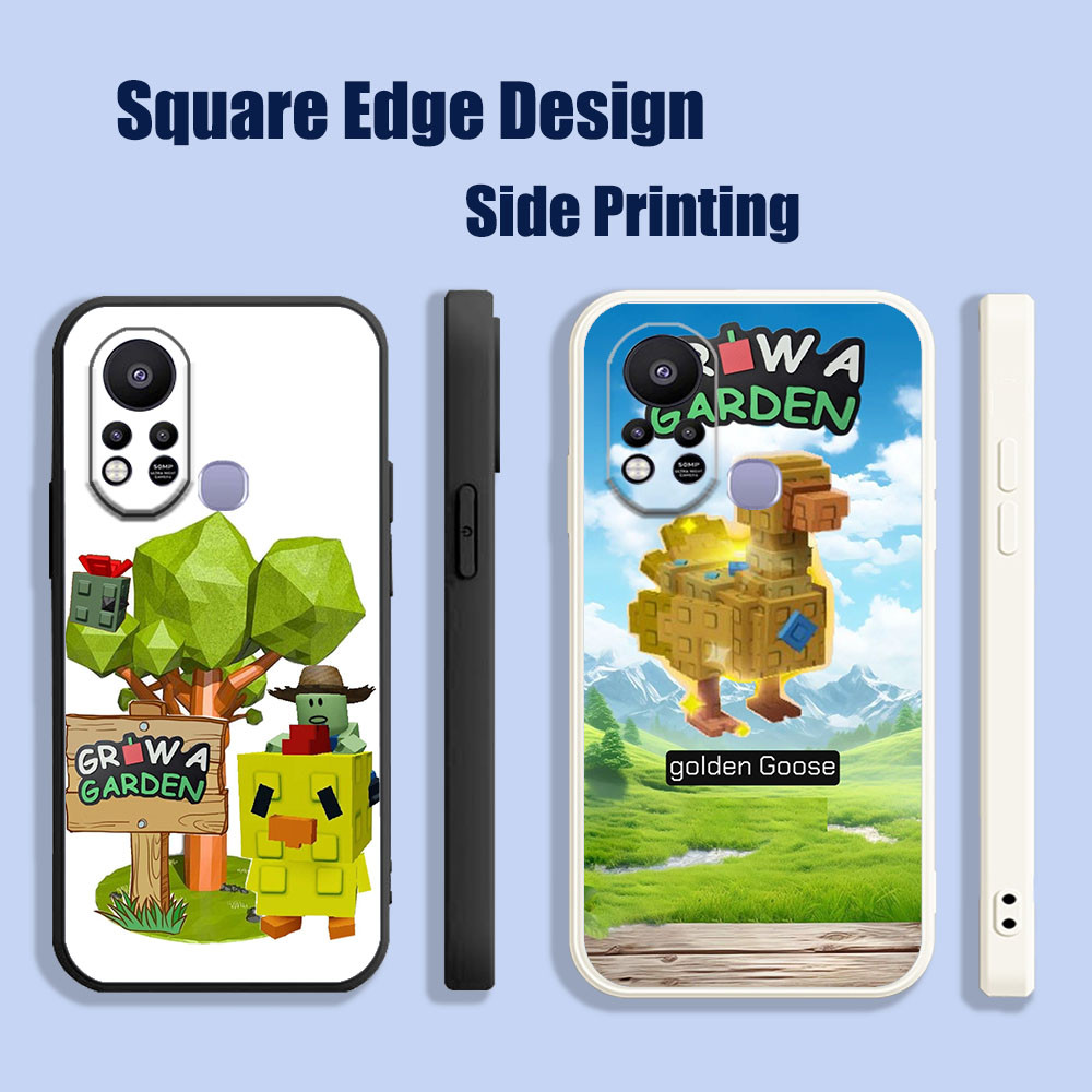 ปลอกสําหรับ Huawei Nova 3i 7i 8i 5T Y9S Grow a garden roblox วิดีโอเกม cool BOH06 เคสโทรศัพท์ขอบสี่เ