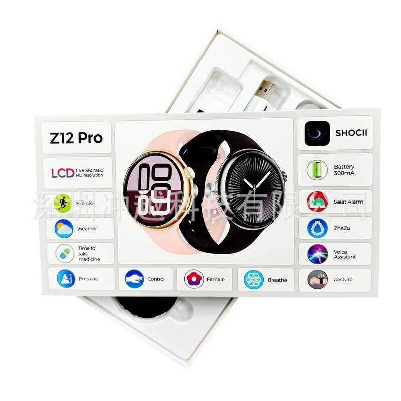 Overseas T ikto Z 1 2 P r สมาร์ทวอทช์ 5 3 nch Bluetooth Heart Rate+Pedometer Sports