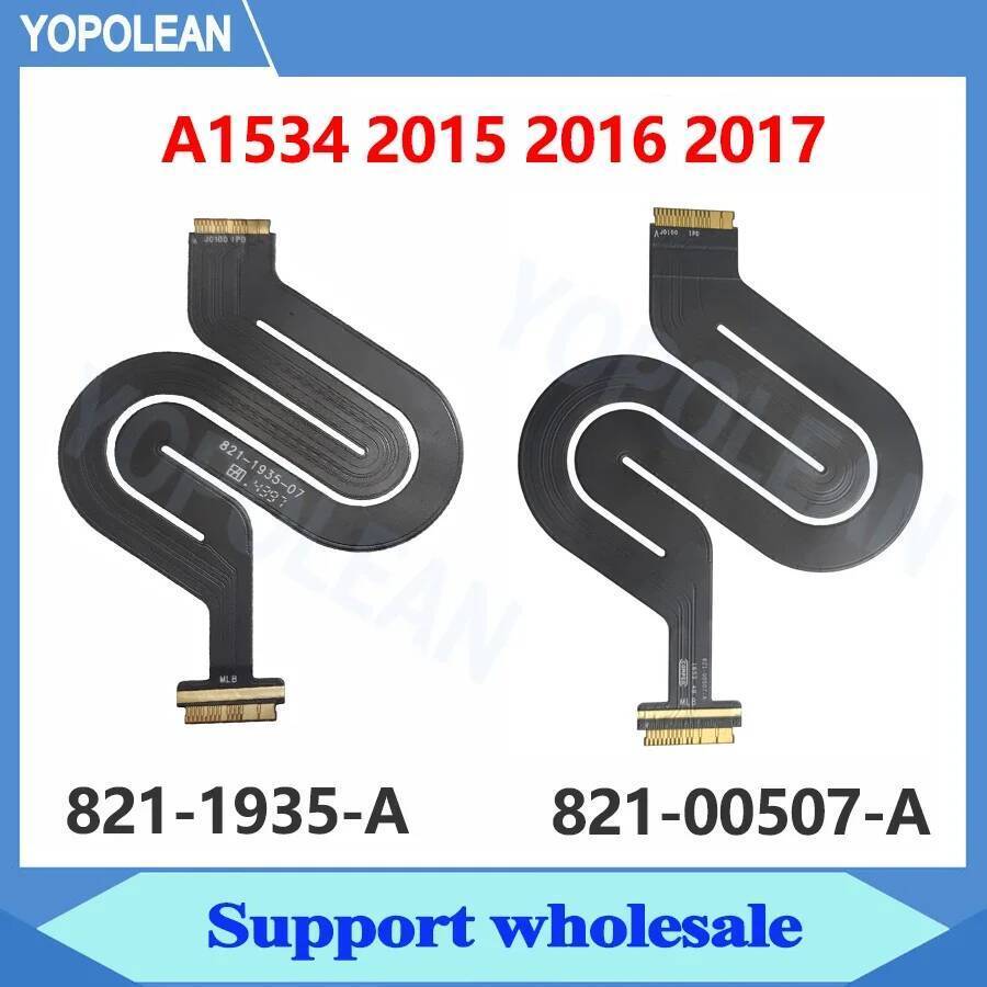 TA ใหม่ A1534 ทัชแพด Trackpad Flex Cable 821-1935-A/07 821-00507-A สําหรับ Macbook Retina 12 "A1534 