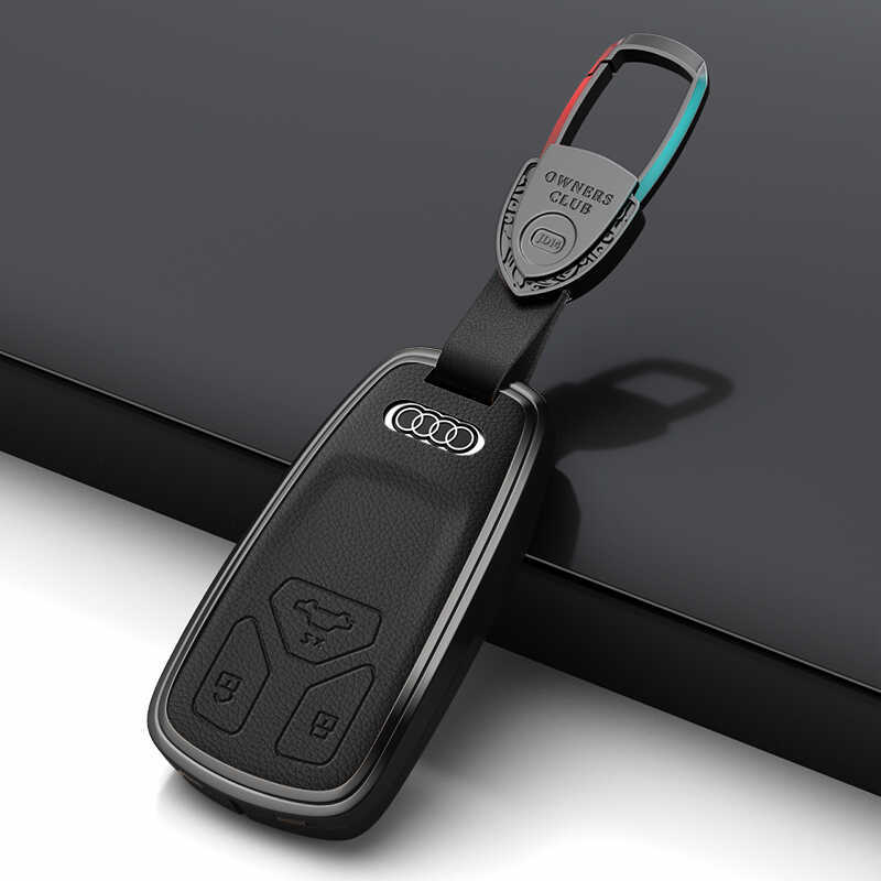 เหมาะสําหรับ Audi A4L ฝาครอบกุญแจ 2024 q5L ผู้ชาย A6L รถ a3L หัวเข็มขัด a8 High-End q7 ใหม่ q8 กระเป