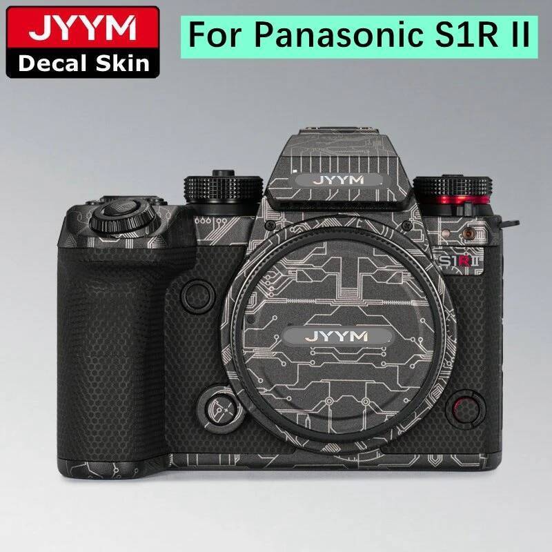 สติกเกอร์ที่กําหนดเองสําหรับ Panasonic S1RII S1R2 S1R II Decal ผิวกล้องไวนิลฟิล์ม Anti-Scratch Prote