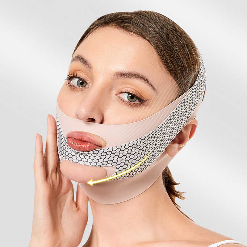 V Face Mask V Face Bandage Lift Face Instrument 3d Roller Instrument Beautify Skin Sculpture Bite Sk