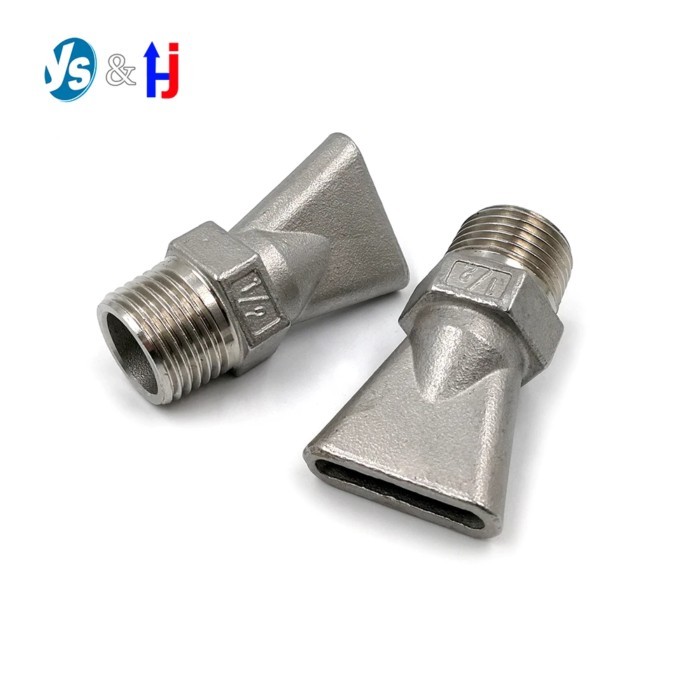 SS304 Duckbill Wind Air Nozzle, Flat Fan Spray, Drying, Dust off, Dry, Cooling, Duckbill, Spray, 1/