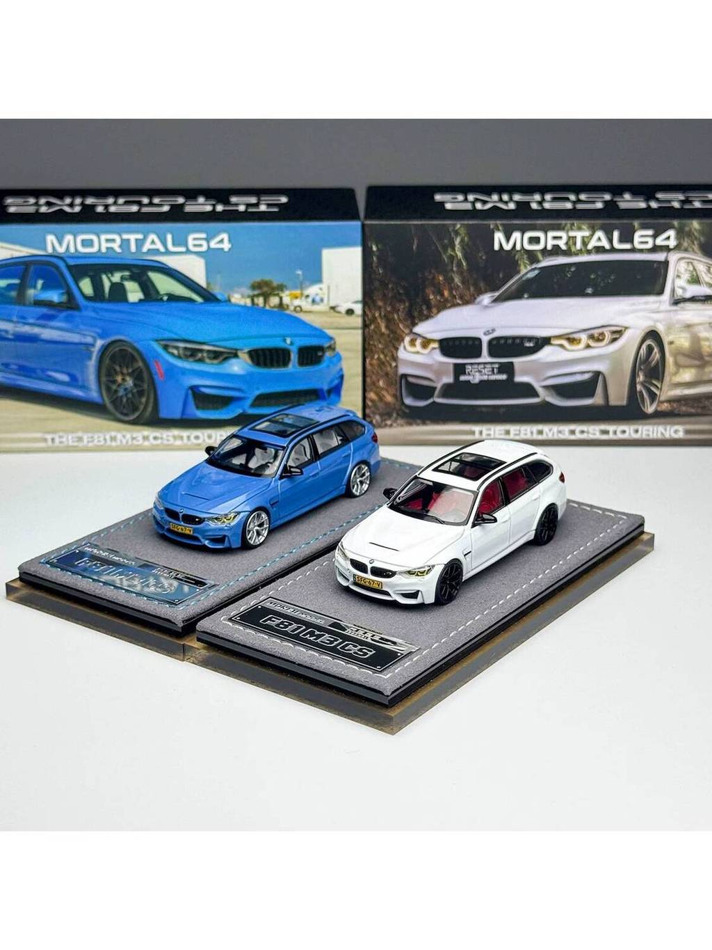 MORTAL 1:64 BMW F81 M3 CS Touring Alloy Car Model Limited Edition