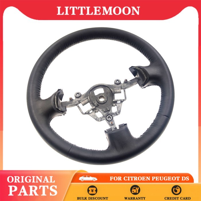 Littlemoon Original Steering wheel Car steering wheel leather steering wheel for Peugeot 307
