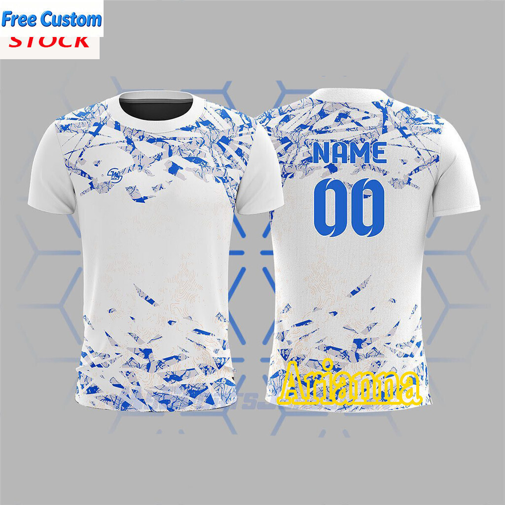 [หมายเลขชื่อที่กําหนดเอง] ใหม่! VOLLEYBALL JERSEY SOCCER JERSEY BADMINTON ACTIVEWEAR Jersey