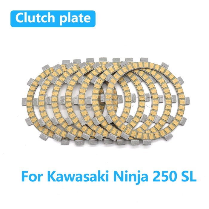 For Kawasaki Ninja 250SL Ninja250 SL Ninja 250 SL Motorcycle Clutch Plate Friction Disc Kits Access